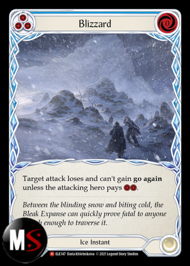 BLIZZARD BLIZZARD