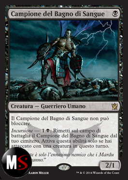 CAMPIONE DEL BAGNO DI SANGUE - PRERELEASE KTK FOIL ITA
