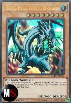 DRAGO BIANCO OCCHI BLU (DISEGNO 1)