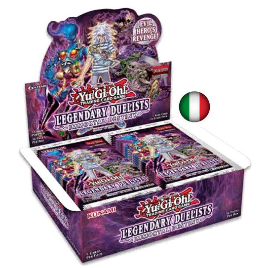 DUELLANTI LEGGENDARI: DESTINO IMMORTALE - BOX 36 BUSTE SFUSE ITA DUELLANTI LEGGENDARI: DESTINO IMMORTALE - BOX 36 BUSTE SFUSE ITA