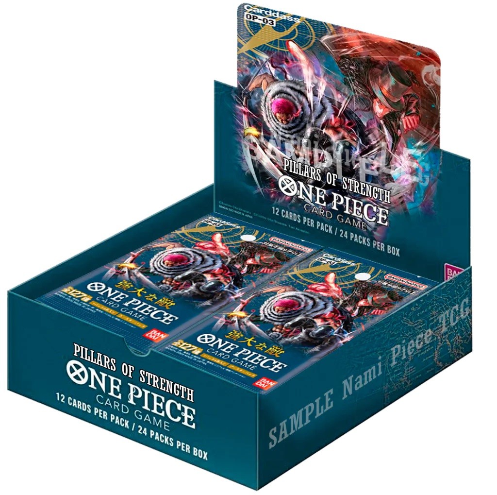 PILLARS OF STRENGTH - 24 BOOSTER DISPLAY OP03 - EN PILLARS OF STRENGTH - 24 BOOSTER DISPLAY OP03 - EN