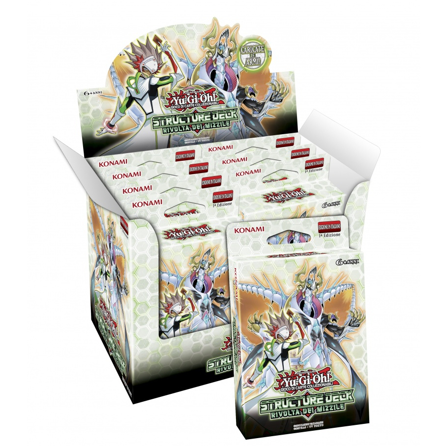 STRUCTURE DECK RIVOLTA DEI MIZZILE - BOX 8 MAZZI STRUCTURE DECK RIVOLTA DEI MIZZILE - BOX 8 MAZZI