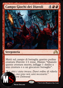 CAMPO GIOCHI DEI DIAVOLI - FOIL PROMO PRERELEASE