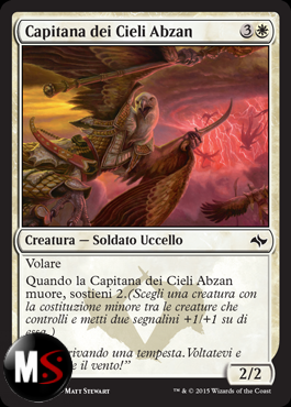 CAPITANA DEI CIELI ABZAN