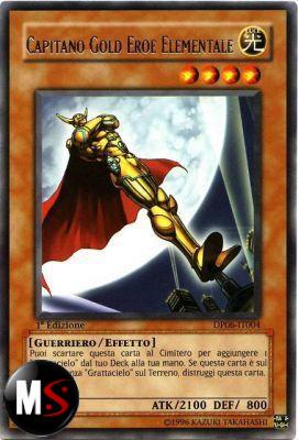 CAPITANO GOLD EROE ELEMENTALE ROVINATO
