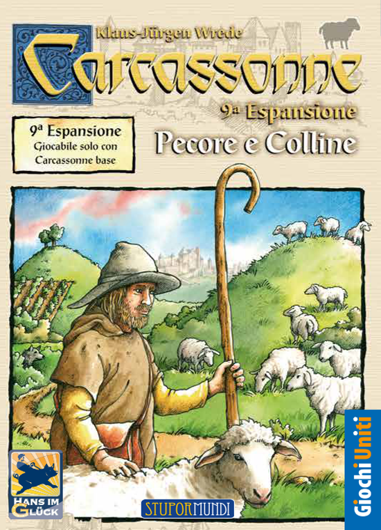 CARCASSONNE: PECORE E COLLINE