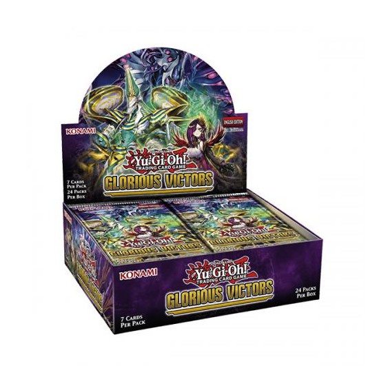 YU-GI-OH! - GLORIOUS VICTORS - BOX DA 24 BUSTE