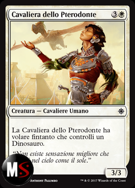 CAVALIERA DELLO PTERODONTE