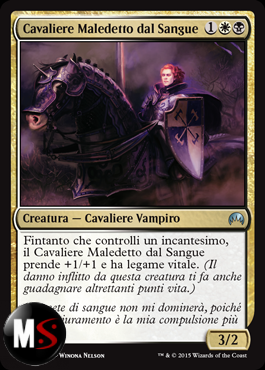 CAVALIERE MALEDETTO DAL SANGUE