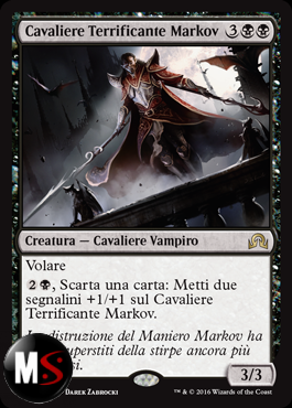 CAVALIERE TERRIFICANTE MARKOV - FOIL