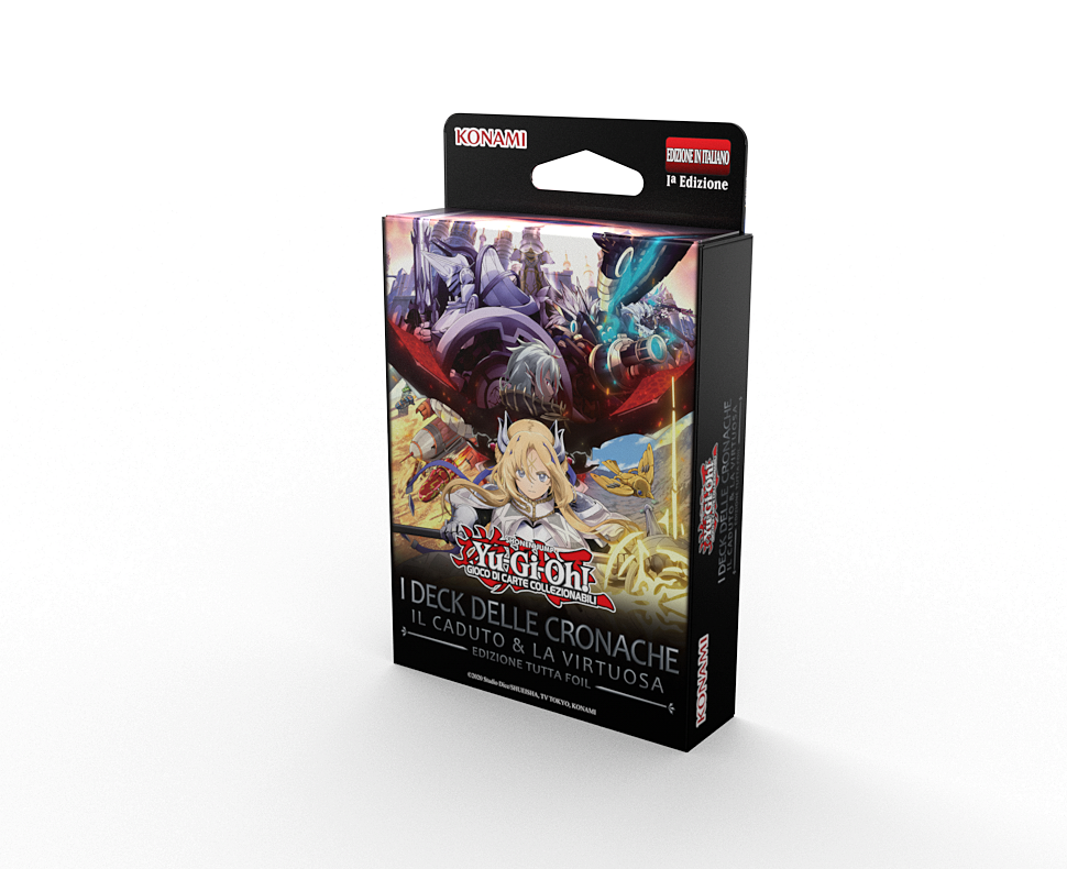 THE CHRONICLES DECK: THE FALLEN & THE VIRTUOUS - FULL FOIL VERSION - MAZZO SINGOLO 1A EDIZIONE