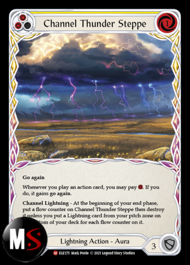 CHANNEL THUNDER STEPPE CHANNEL THUNDER STEPPE