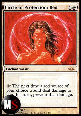 CIRCLE OF PROTECTION: RED (FNM FOIL)