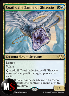 COATL DALLE ZANNE DI GHIACCIO