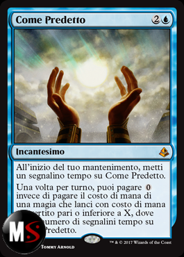 COME PREDETTO - FOIL PROMO PRERELEASE AMONKHET