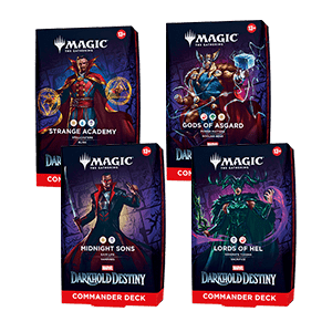 MTG - DARKHOLD DESTINY COMMANDER DECK SET (4 DECKS)  - ITALIANO