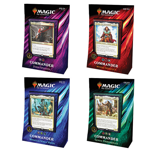 COMMANDER 2019 - BOX 4 MAZZI - ITALIANO COMMANDER 2019 - BOX 4 MAZZI - ITALIANO
