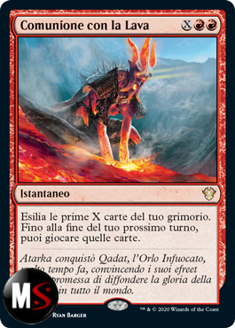 COMUNIONE CON LA LAVA