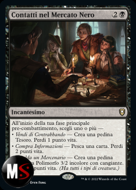 CONTATTI NEL MERCATO NERO