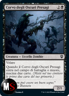 CORVO DEGLI OSCURI PRESAGI