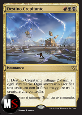 DESTINO CREPITANTE - PRERELEASE KTK FOIL ITA