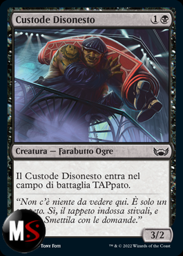 CUSTODE DISONESTO