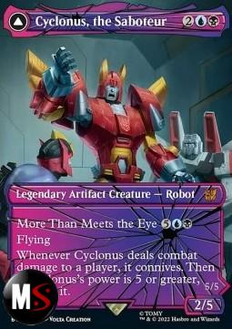 CYCLONUS, THE SABOTEUR