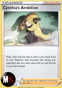 CYNTHIA'S AMBITION