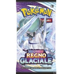 POKEMON SPADA E SCUDO REGNO GLACIALE - 1 BUSTA SFUSA ITALIANO POKEMON SPADA E SCUDO REGNO GLACIALE - 1 BUSTA SFUSA ITALIANO