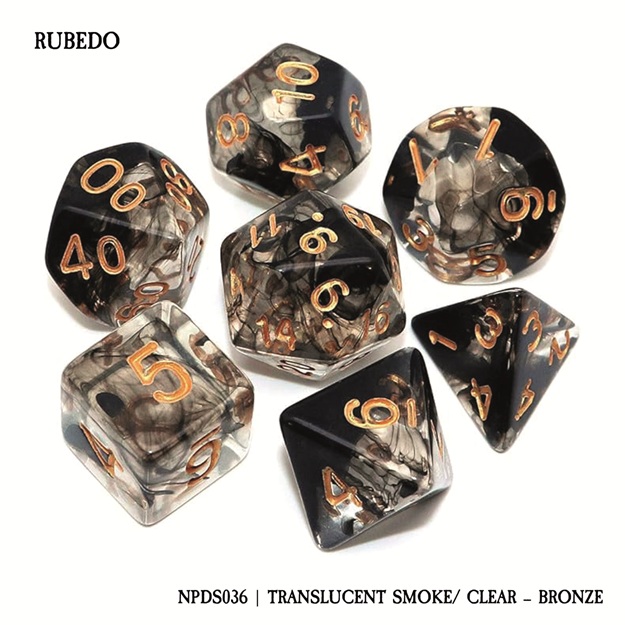 RUBEDO: TRANSLUCENT SMOKE/CLEAR - BRONZE (NPDS036)