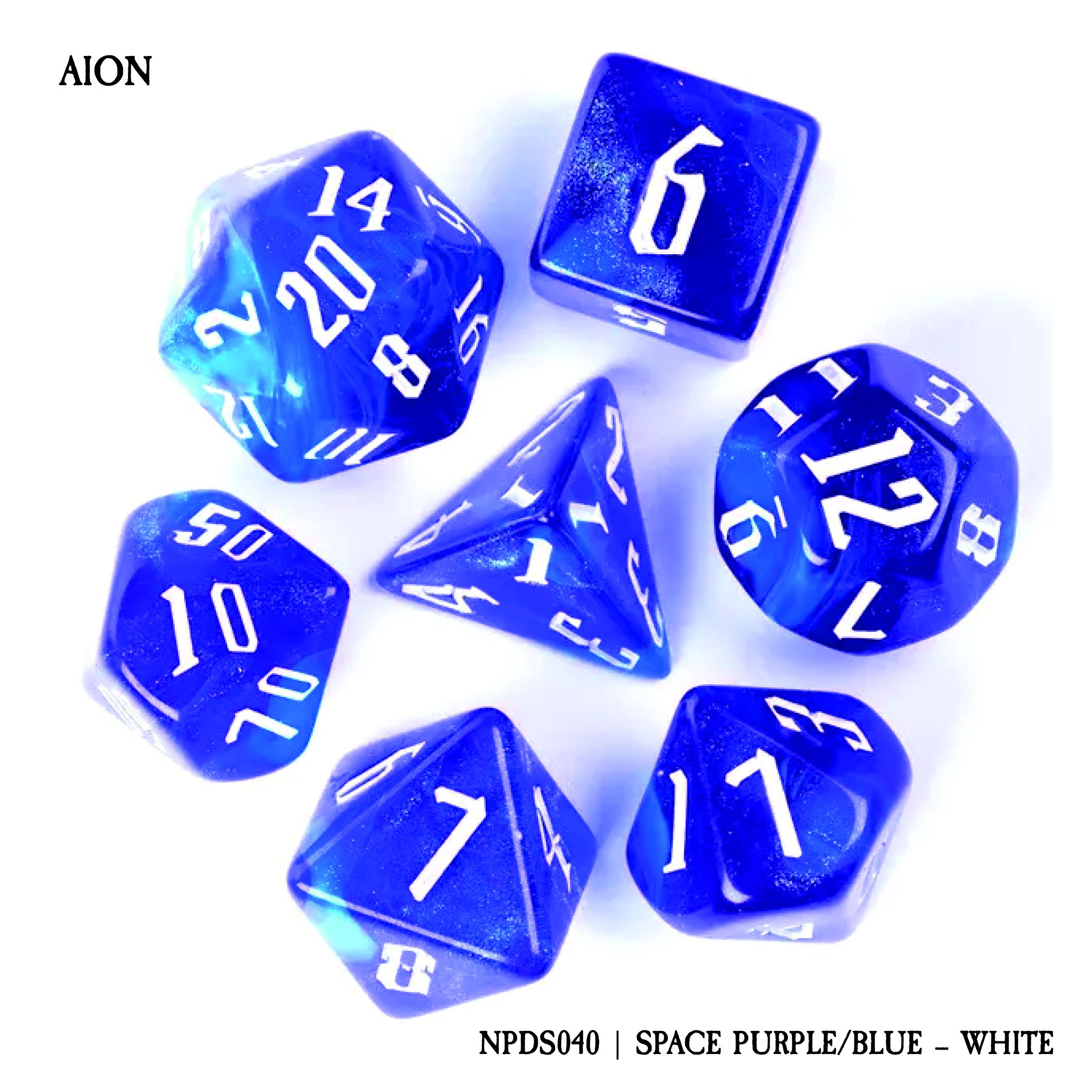 AION: SPACE PURPLE/BLUE - WHITE (NPDS040)