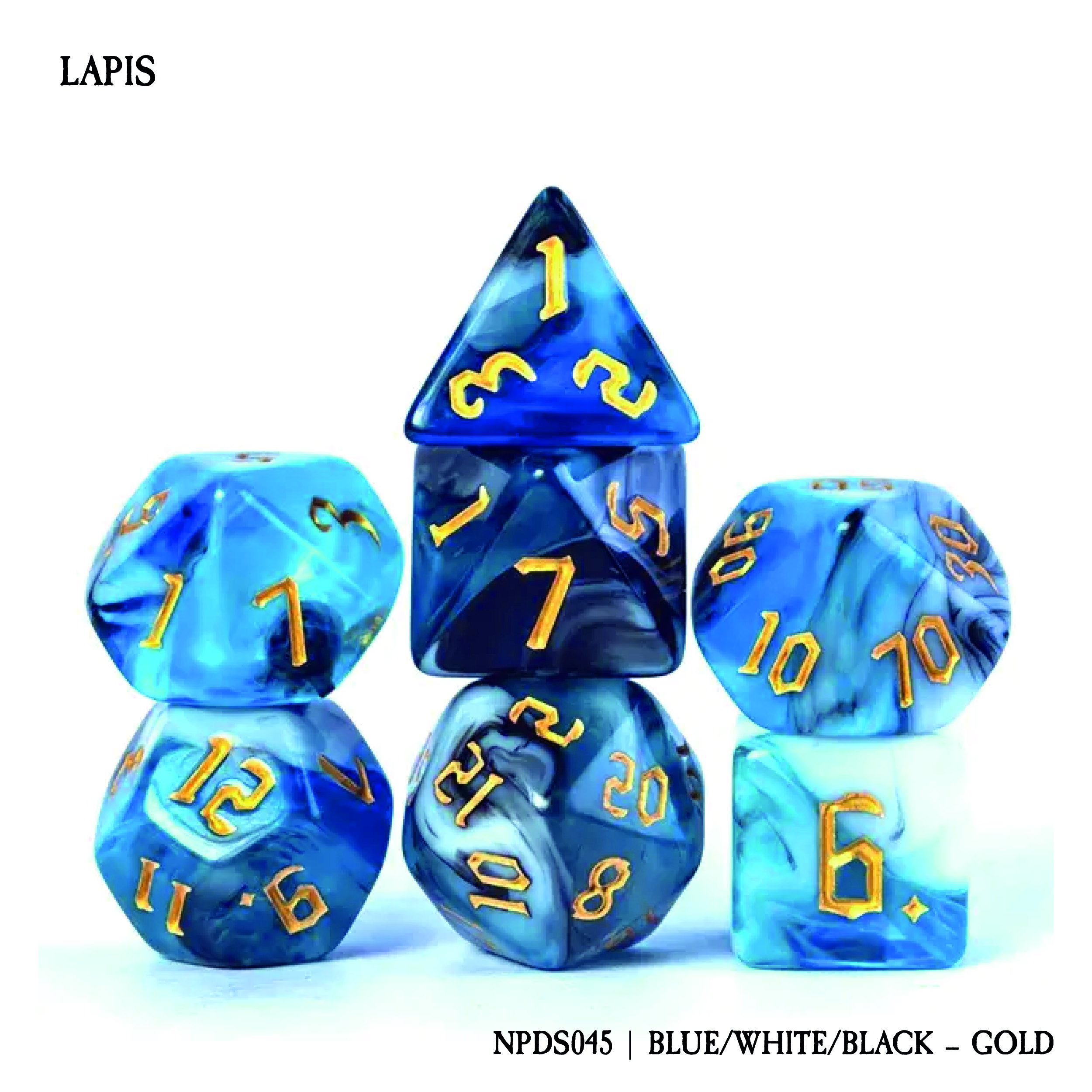 LAPIS: BLUE/WHITE/BLACK - GOLD (NPDS045)