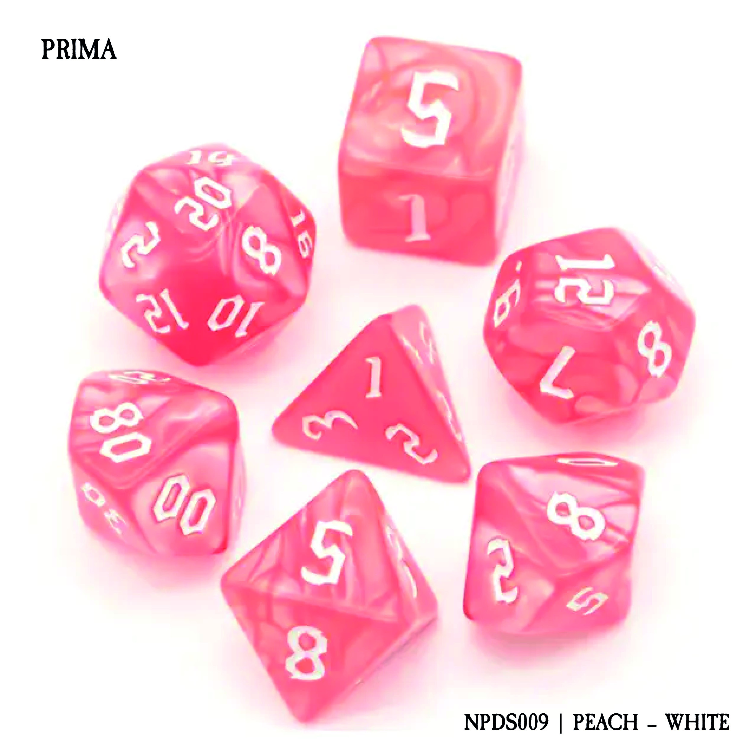 PRIMA: PEACH - WHITE (NPDS009)