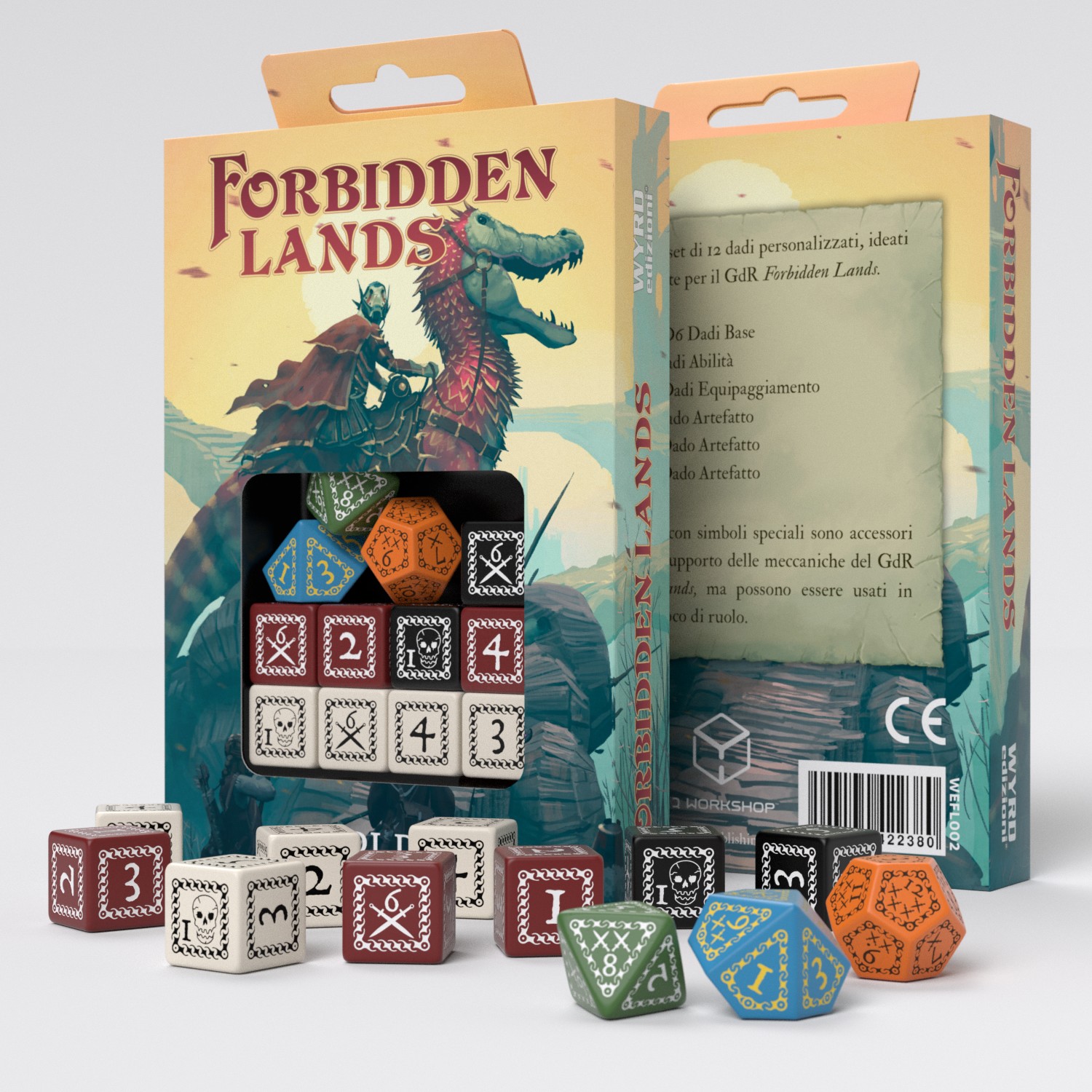 FORBIDDEN LANDS - SET DI DADI UFFICIALI