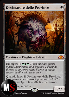 DECIMATORE DELLE PROVINCE - FOIL PROMO PRERELEASE EMN