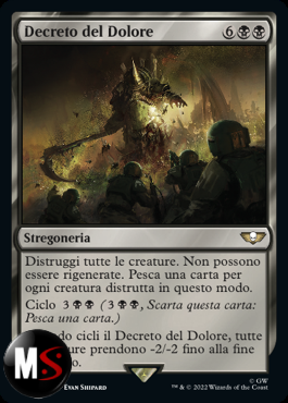 DECRETO DEL DOLORE