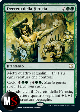 DECRETO DELLA FEROCIA