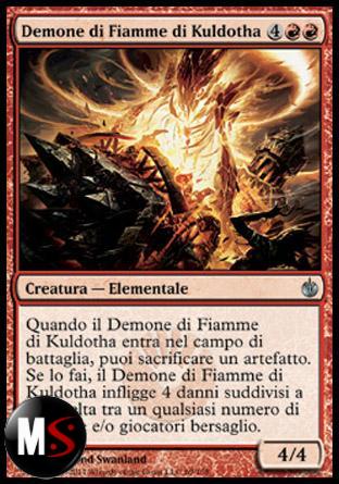 DEMONE DI FIAMME DI KULDOTHA