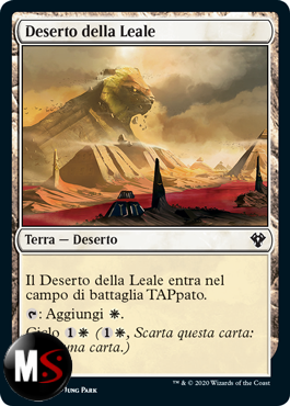 DESERTO DELLA LEALE