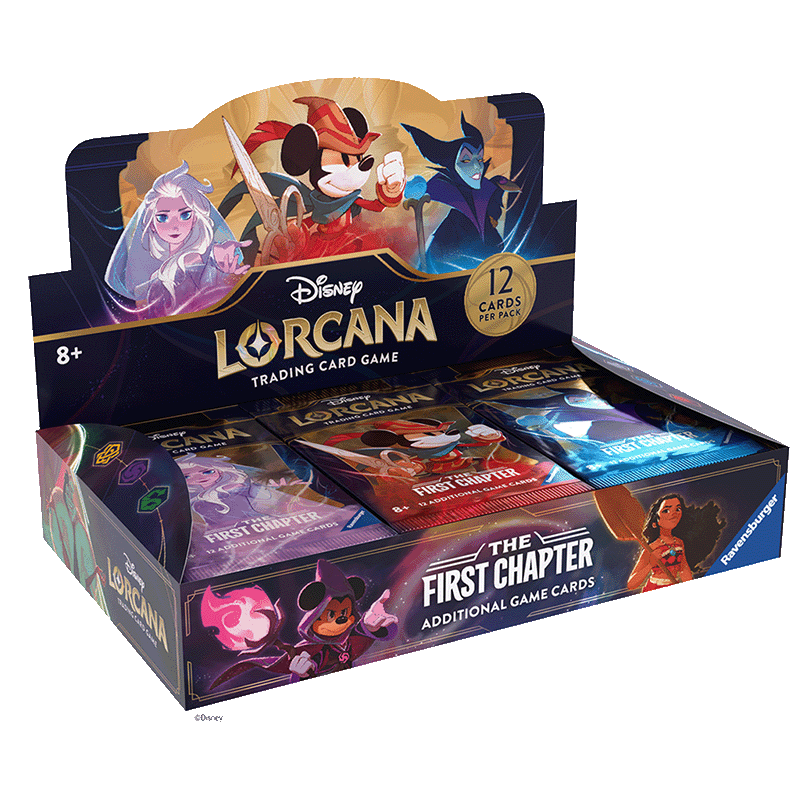 LORCANA - BOX 24 BUSTE - FIRST CHAPTER - ENG LORCANA - BOX 24 BUSTE - FIRST CHAPTER - ENG