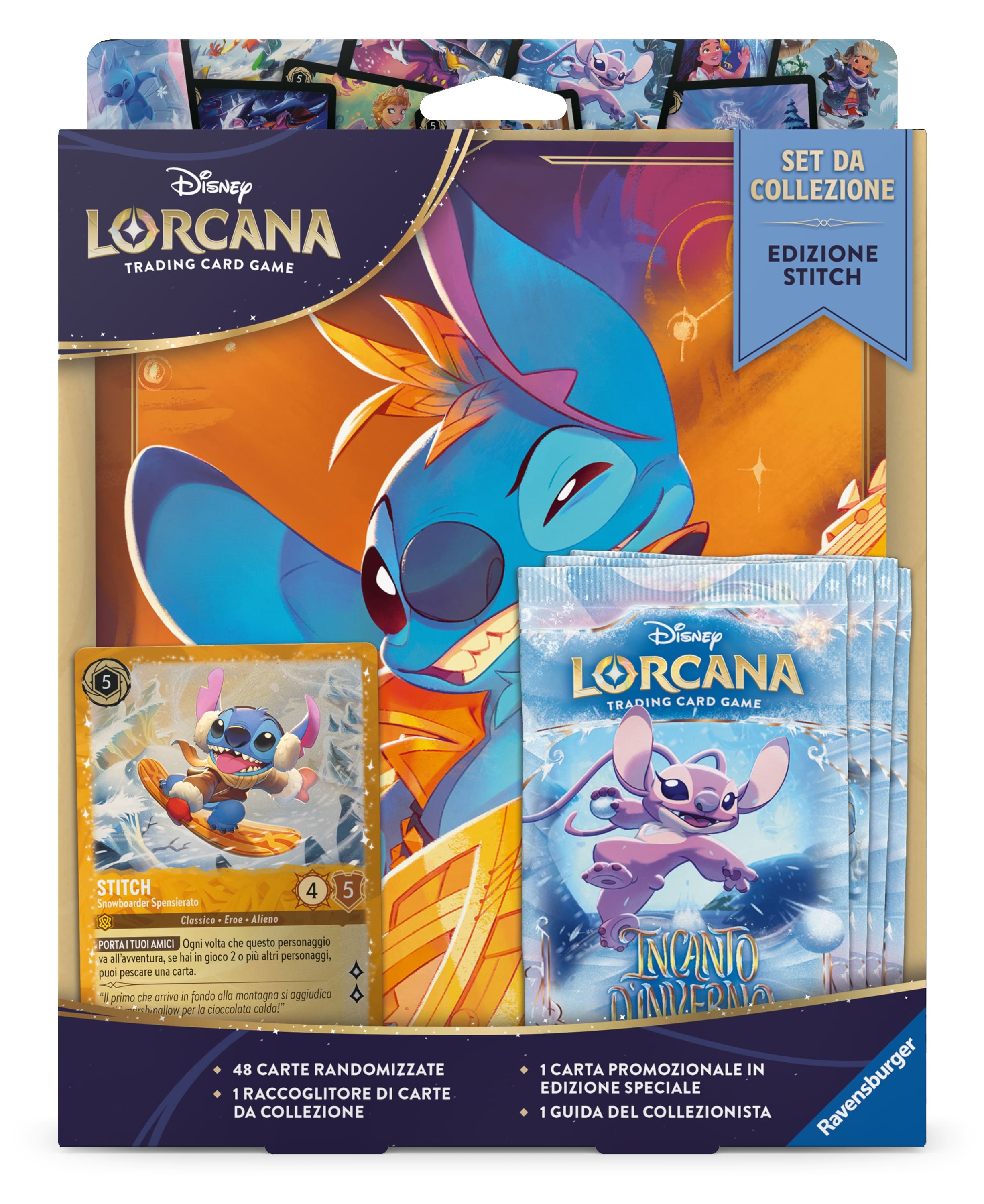 LORCANA - INCANTO D'INVERNO (4 BUSTE) - SET INTRODUTTIVO DA COLLEZIONE - ITA