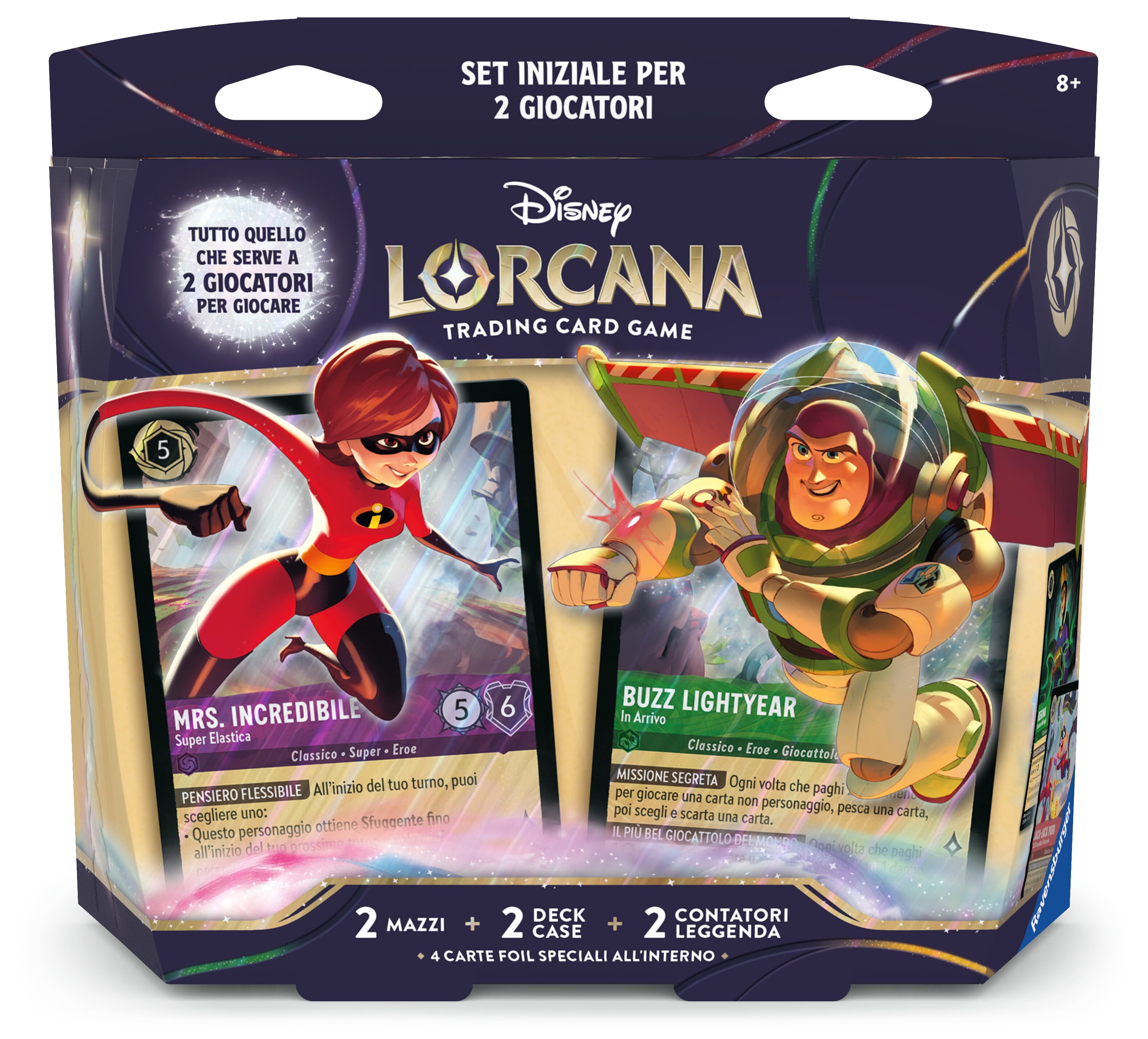 LORCANA - 2-PLAYER STARTER DECKS - LANDE SCONOSCIUTE - ITA