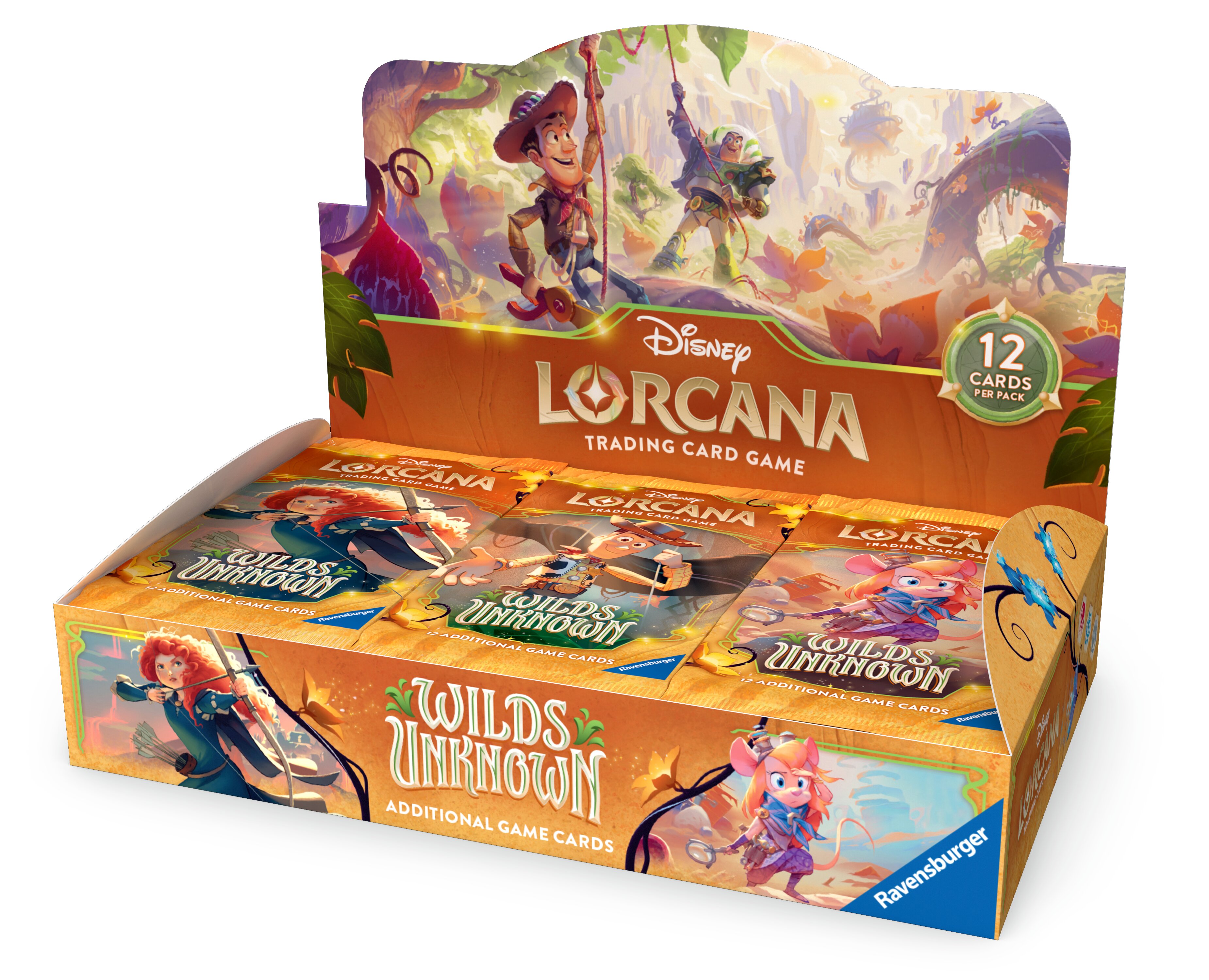 LORCANA - BOX 24 BUSTE - WILDS UNKNOWN - ENG