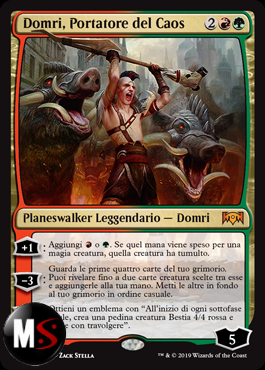 DOMRI, PORTATORE DEL CAOS