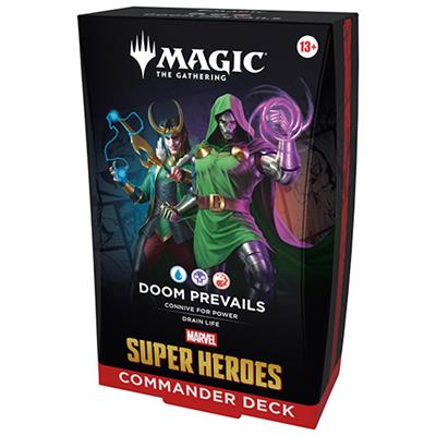 MTG - MARVEL SUPER HEROES - COMMANDER DOOM PREVAILS - INGLESE