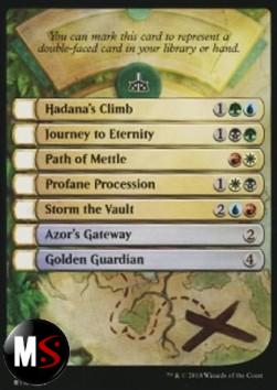 DOUBLE-FACED CARD CHECKLIST - RIVALI DI IXALAN