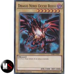 DRAGO NERO OCCHI ROSSI