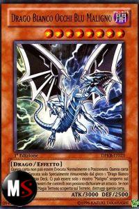 DRAGO BIANCO OCCHI BLU MALIGNO