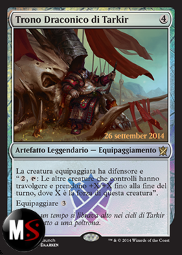 TRONO DRACONICO DI TARKIR - FOIL LAUNCH KTK