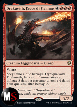 DRAKUSETH, FAUCE DI FIAMME